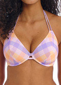 Freya Swim Harbour Island Sorbet bikiniöverdel halterneck D-H kupa