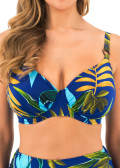 Fantasie Swim Pichola Tropical Blue bikiniöverdel fullkupa D-M kupa